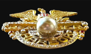 1942 Staret "Remember Pearl Harbor" Patriotic Brooch