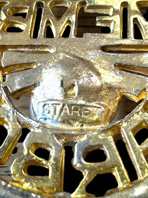1942 Staret "Remember Pearl Harbor" Patriotic Brooch