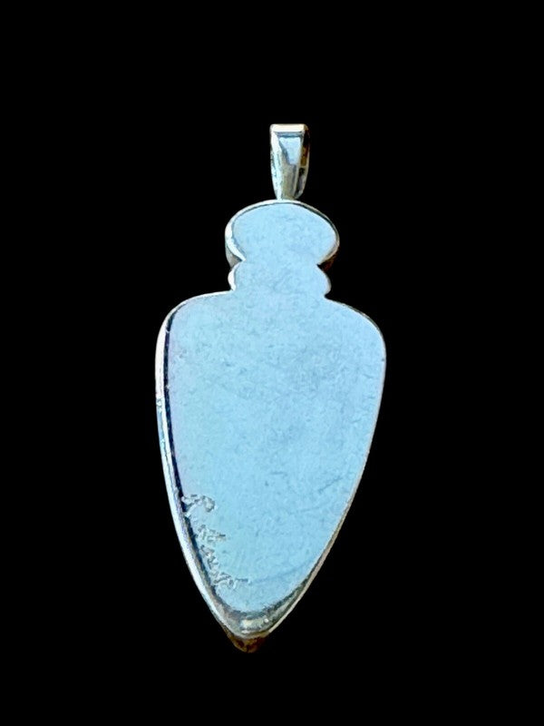 Kite shaped cloisonne earrings