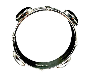 Reve by Don & Elizabeth Buck Sterling Silver & Onyx Cabochon Cuff