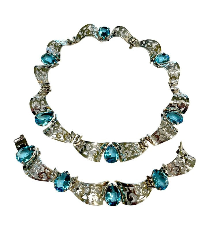 Parisian, Sterling and Mexico marks on the necklace clasp