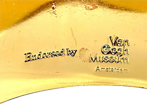 Erwin Pearl x Van Gogh Museum "Wheatfield with Crows" 22K Gold Plate Bangle