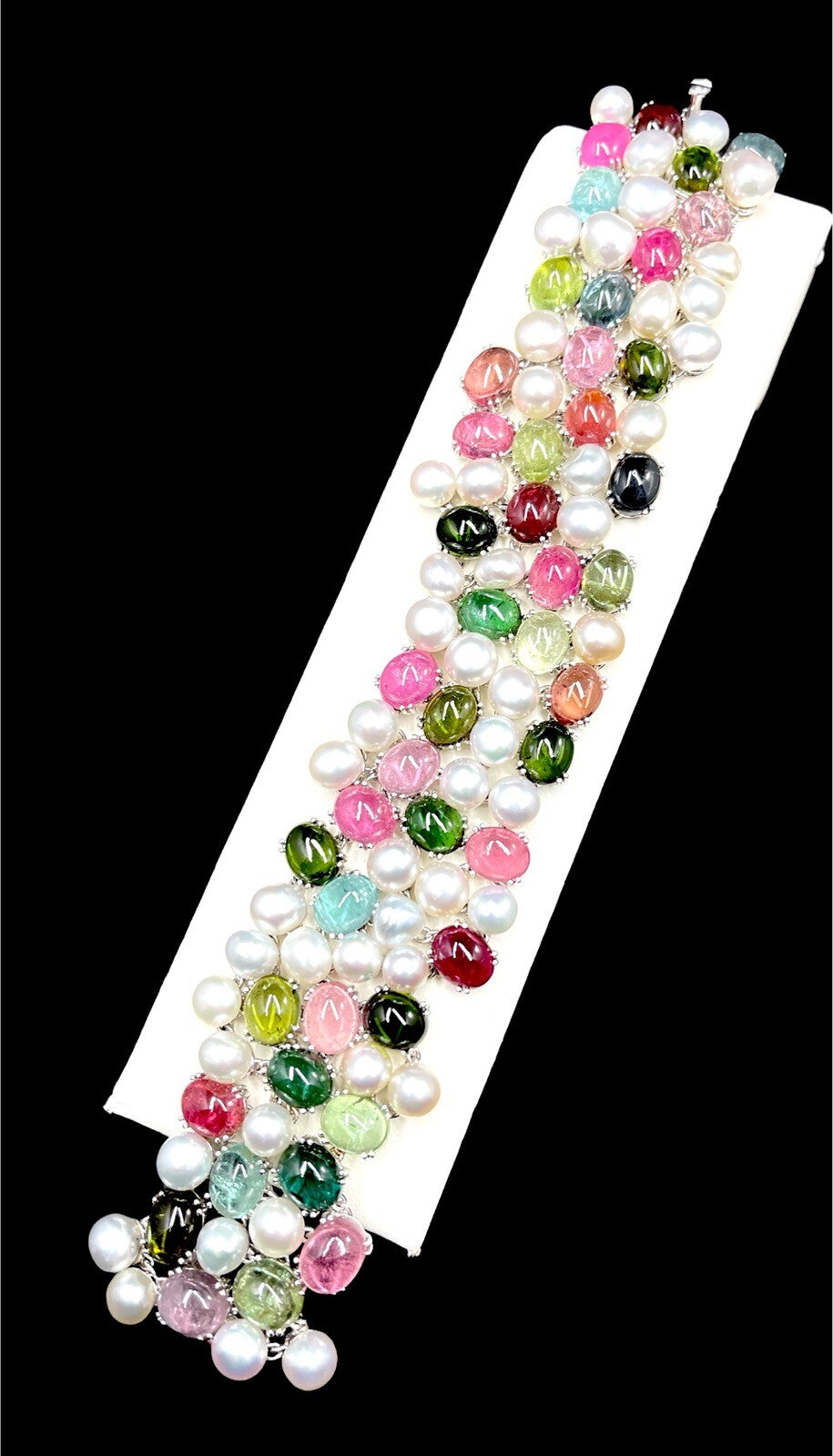 Utopia of Milan 18K Pearl & Tourmaline Bracelet