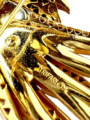 1964 Crown Trifari “Firebird” Brooch