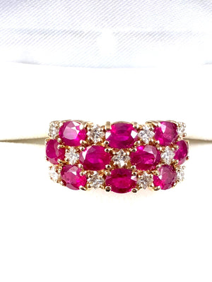 Effy “Ruby Royale” Oval Ruby & Diamond Ring