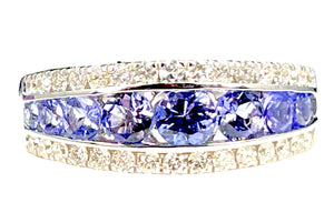 Effy Tanzanite & Diamond “Royale” Ring