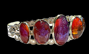 Navajo Dragon’s Breath Opal Cuff
