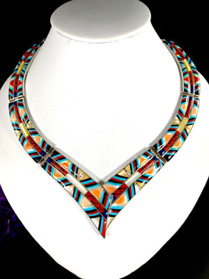 Navajo “Kaleidoscope” Inlay Set