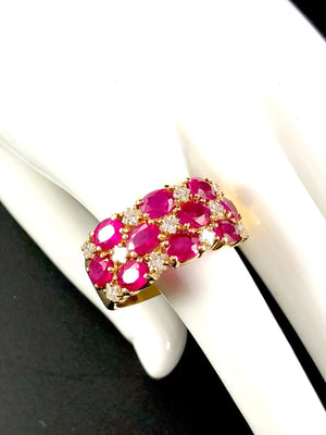 Effy “Ruby Royale” Oval Ruby & Diamond Ring