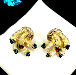 1955 Crown Trifari “Jeweled Embers” Parure