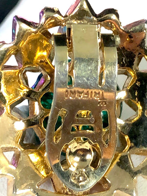 1949 Crown Trifari “Schéhérazade” Earrings