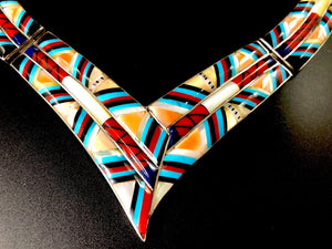 Navajo “Kaleidoscope” Inlay Set