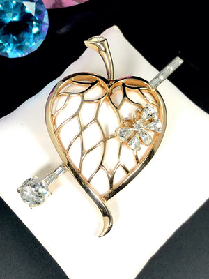 1952 Crown Trifari “Jelly Belly” Brooch