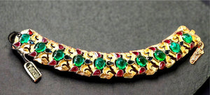 1960s Crown Trifari “Jewels of India” Bracelet
