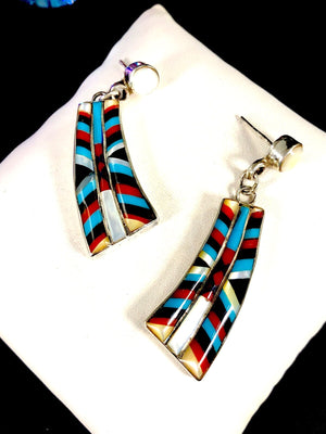 Navajo “Kaleidoscope” Inlay Set