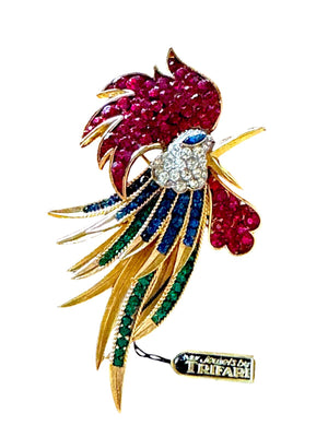 1964 Crown Trifari “Firebird” Brooch