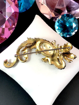 1942 Crown Trifari “Ming Dragon” Brooch