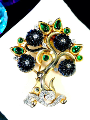 1949 Crown Trifari Moghul “Tree” Brooch