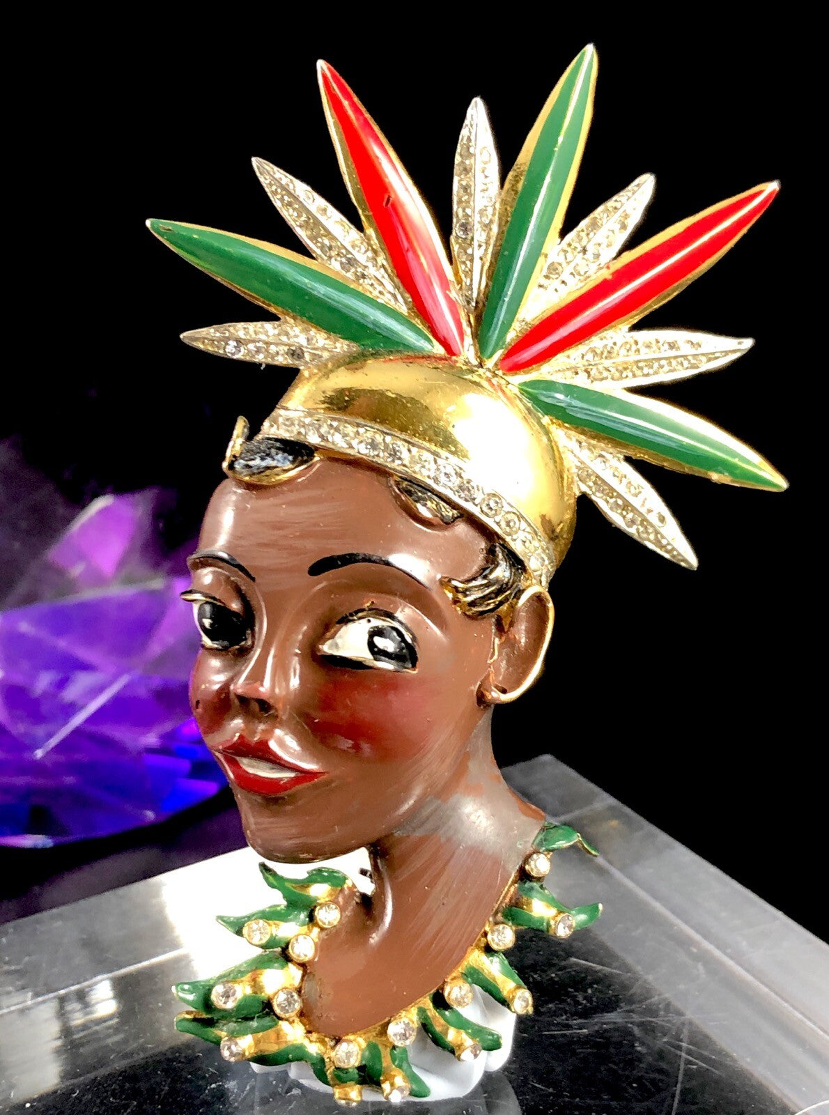 1943 Corocraft “Josephine Baker” Brooch