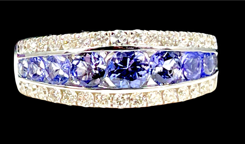 Effy Tanzanite & Diamond “Royale” Ring