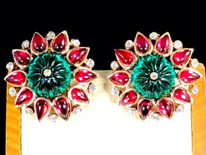 1949 Crown Trifari “Schéhérazade” Earrings