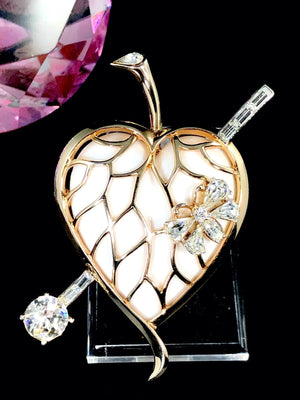 1952 Crown Trifari “Jelly Belly” Brooch