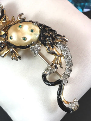 1942 Crown Trifari “Ming Dragon” Brooch