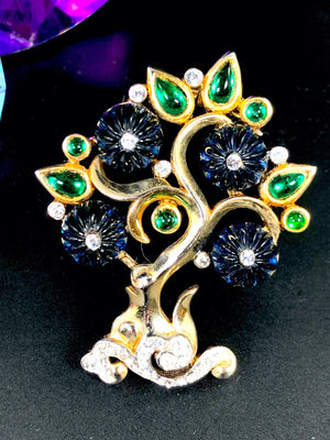 1949 Crown Trifari Moghul “Tree” Brooch