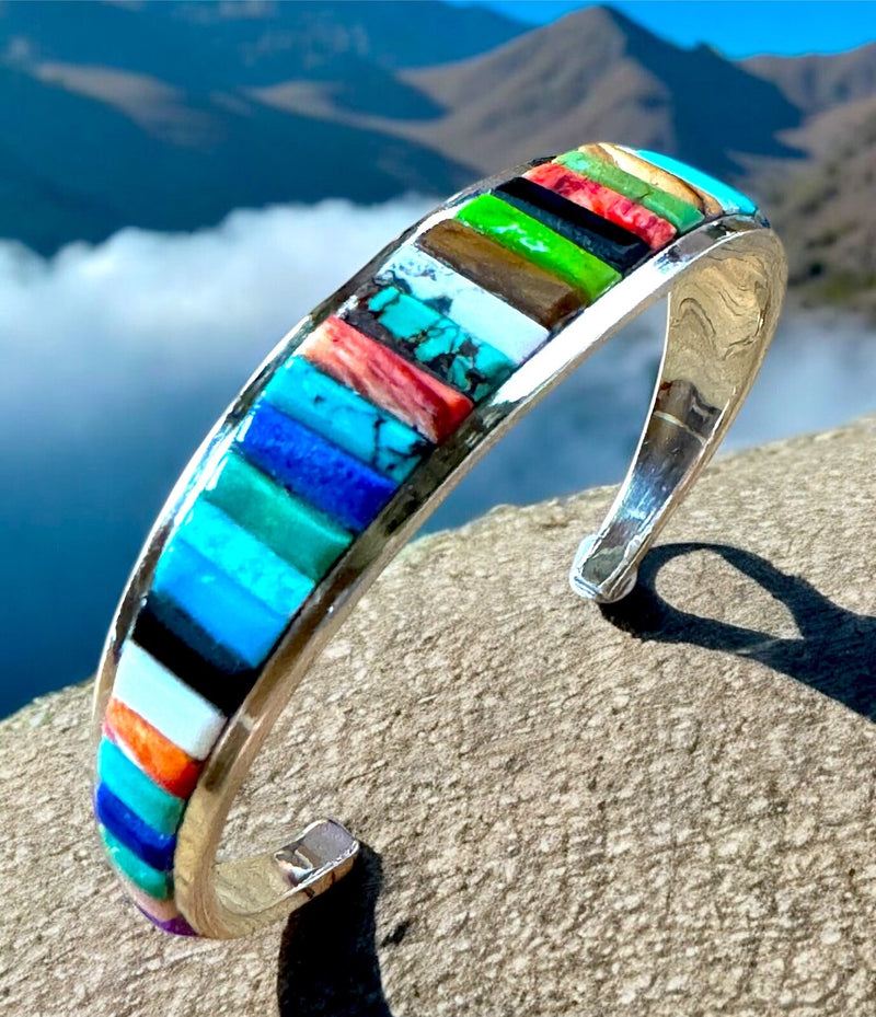 Sheryl Martinez Navajo Cobblestone Cuff