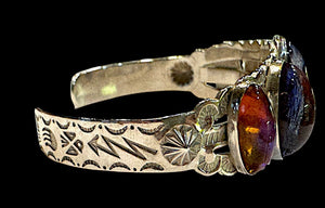 Navajo Dragon’s Breath Opal Cuff