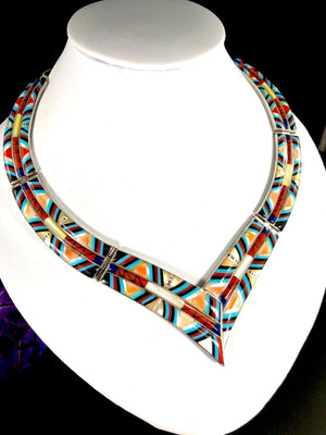 Navajo “Kaleidoscope” Inlay Set