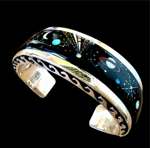 Ronnie Glodove “Celestial Night Sky” Cuff