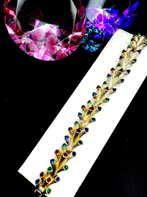 1955 Crown Trifari “Jeweled Embers” Parure