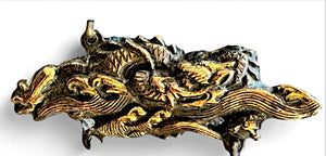 Japanese Shakudō Samurai Menuki Bracelet