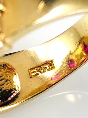 Effy “Ruby Royale” Oval Ruby & Diamond Ring
