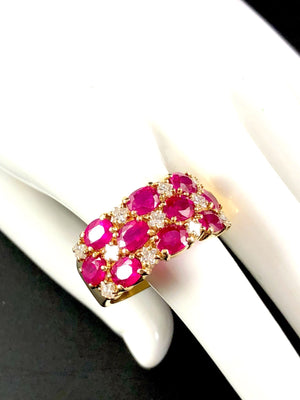 Effy “Ruby Royale” Oval Ruby & Diamond Ring