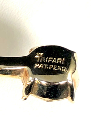 1952 Crown Trifari “Jelly Belly” Brooch