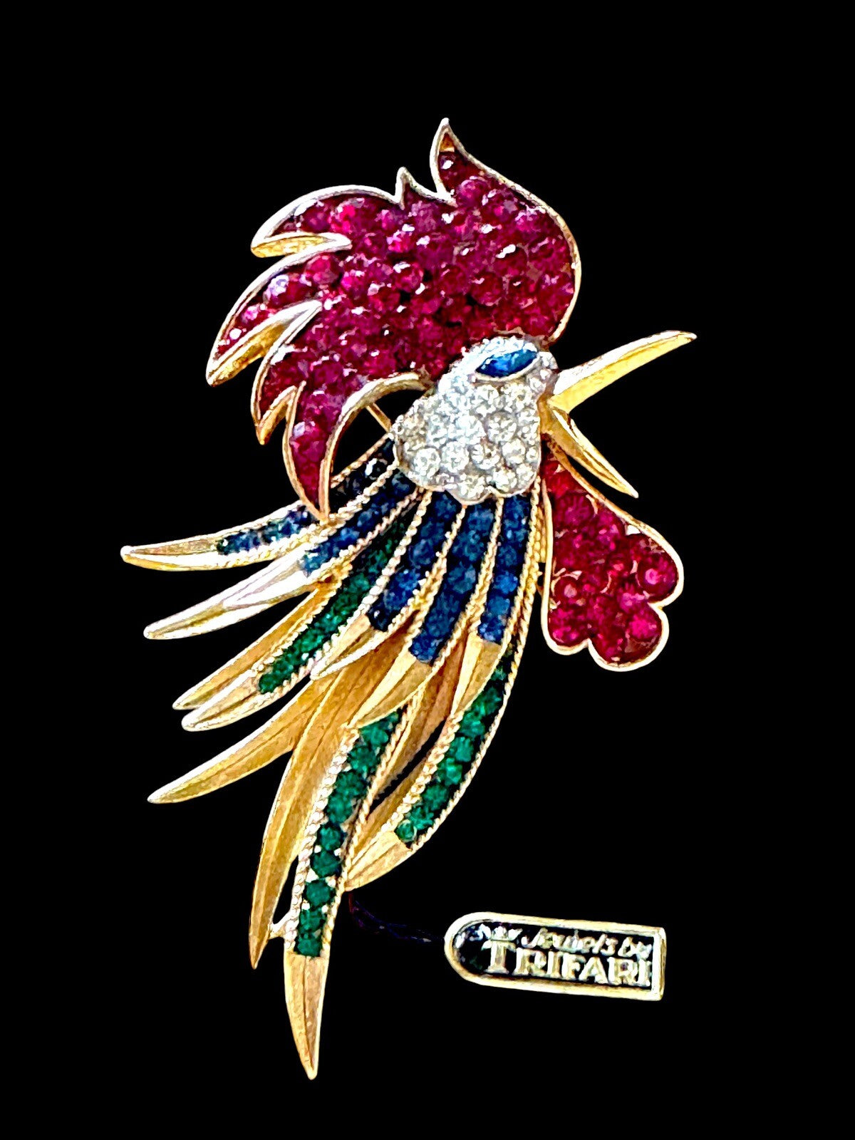 1964 Crown Trifari “Firebird” Brooch