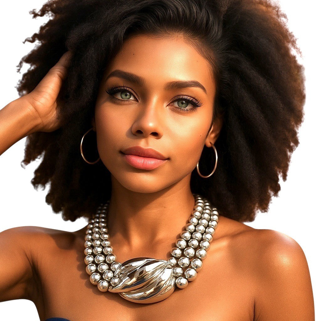 Patricia Von Musulin Sculptural Bead Necklace