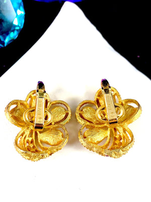 Crown Trifari “Royal India” Pink Parure