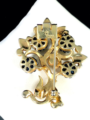 1949 Crown Trifari Moghul “Tree” Brooch