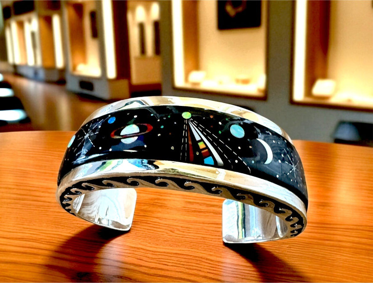Ronnie Glodove “Celestial Night Sky” Cuff