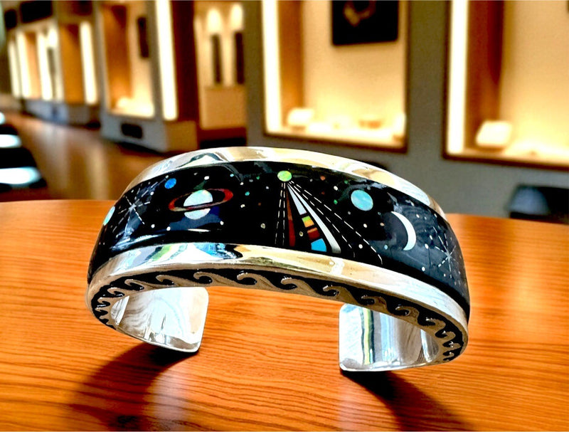 Ronnie Glodove “Celestial Night Sky” Cuff