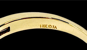 James Allen 18K Diamond Baguette Ring