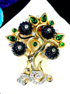 1949 Crown Trifari Moghul “Tree” Brooch