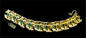1960s Crown Trifari “Jewels of India” Bracelet