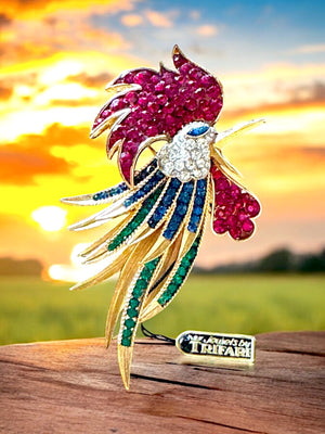 1964 Crown Trifari “Firebird” Brooch