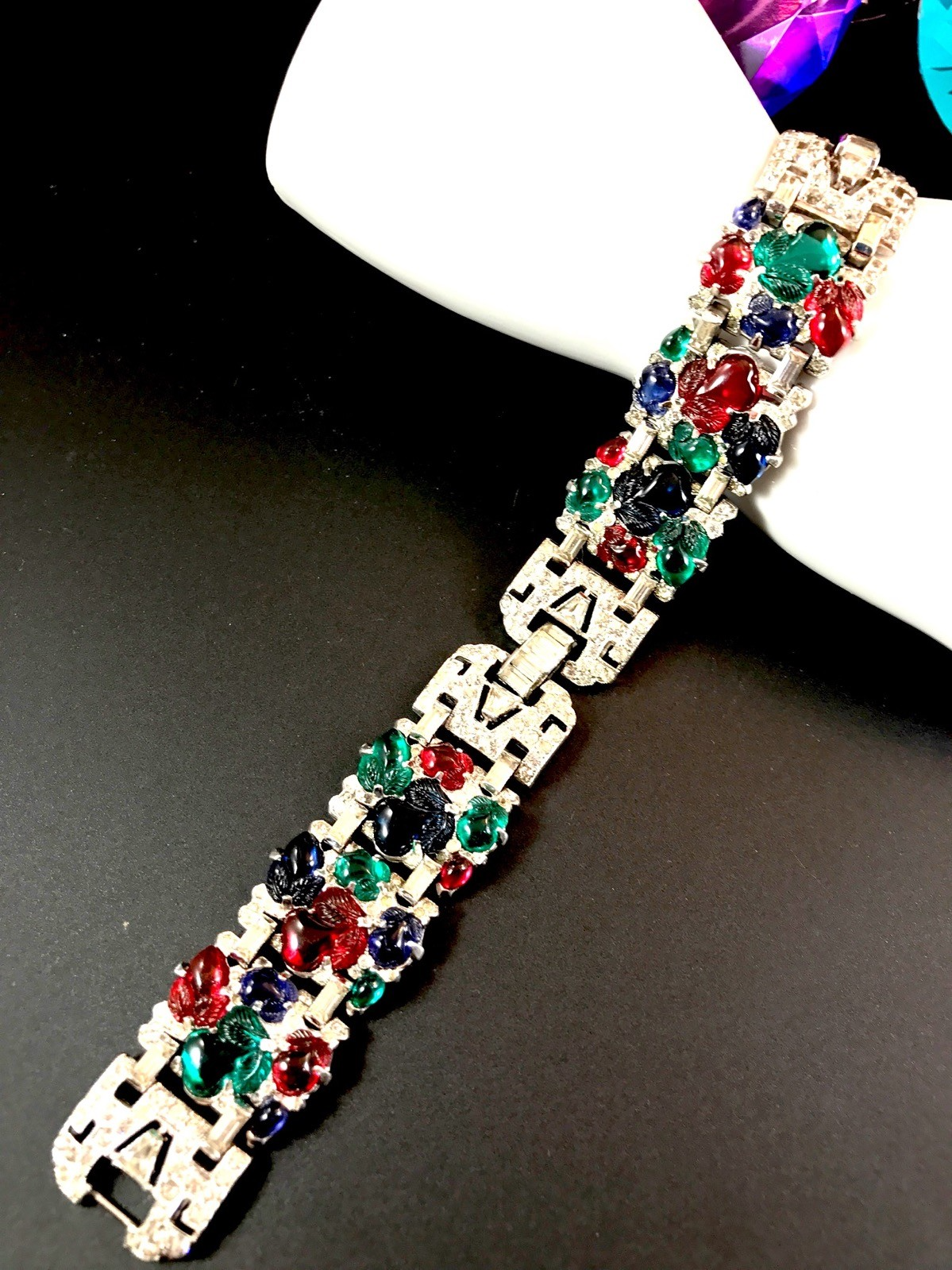 1936 KTF Trifari Tutti-Frutti Bracelet