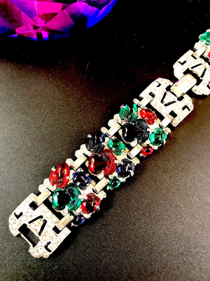 1936 KTF Trifari Tutti-Frutti Bracelet