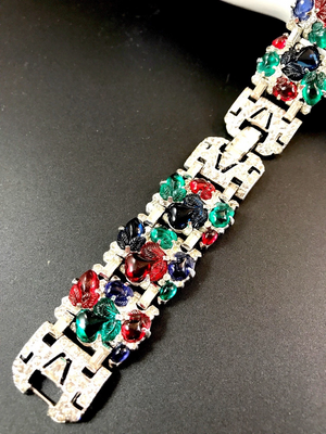 1936 KTF Trifari Tutti-Frutti Bracelet